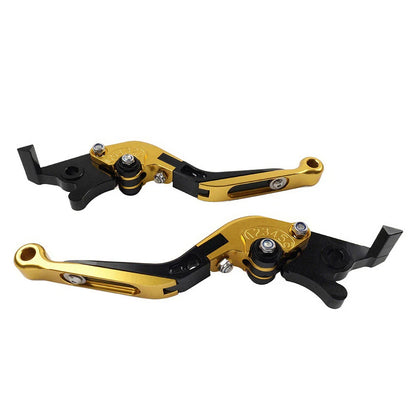 CNC Extendable Brake Clutch Levers for Honda CBR650R CB650F (2014-2023) Gold