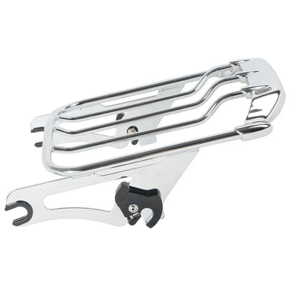 Sissy Bar Backrest Pad & Luggage Rack for Harley Touring Road Glide (2009-2025)