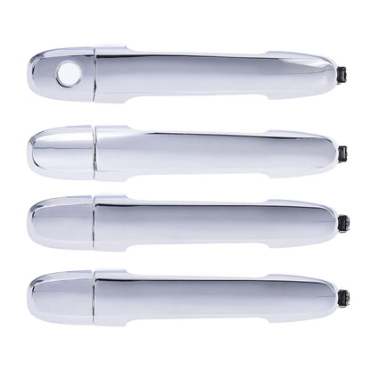 Set of 4 Outer Door Handles for Toyota Camry RAV4 Hilux Kluger
