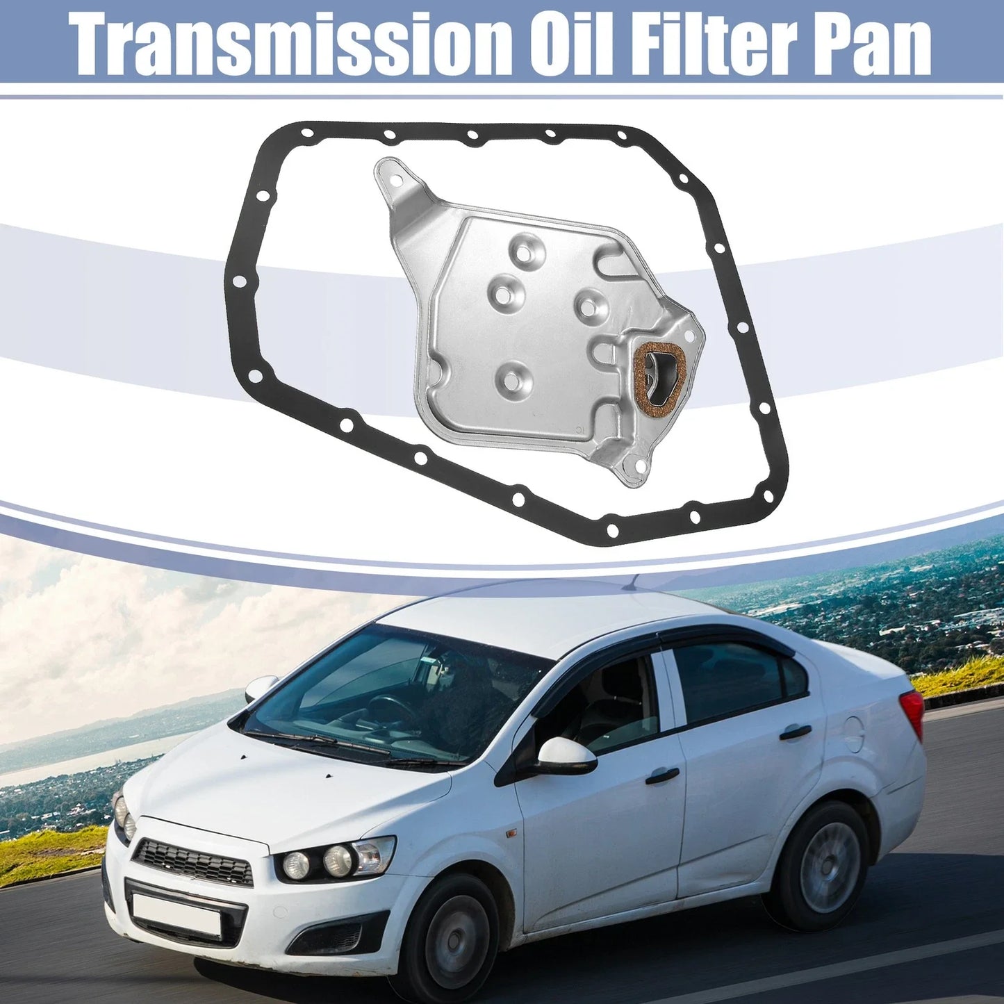 Transmission Filter Oil Pan Gasket Kit for Chevrolet Aveo (2004-2011)