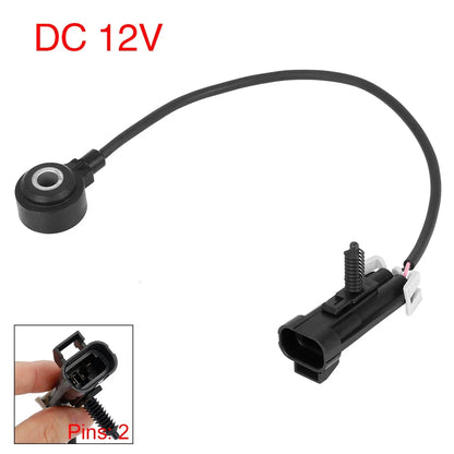 Car Engine Knock Detonation Sensor 2 x Pin for Chevrolet Malibu (2007-2009)