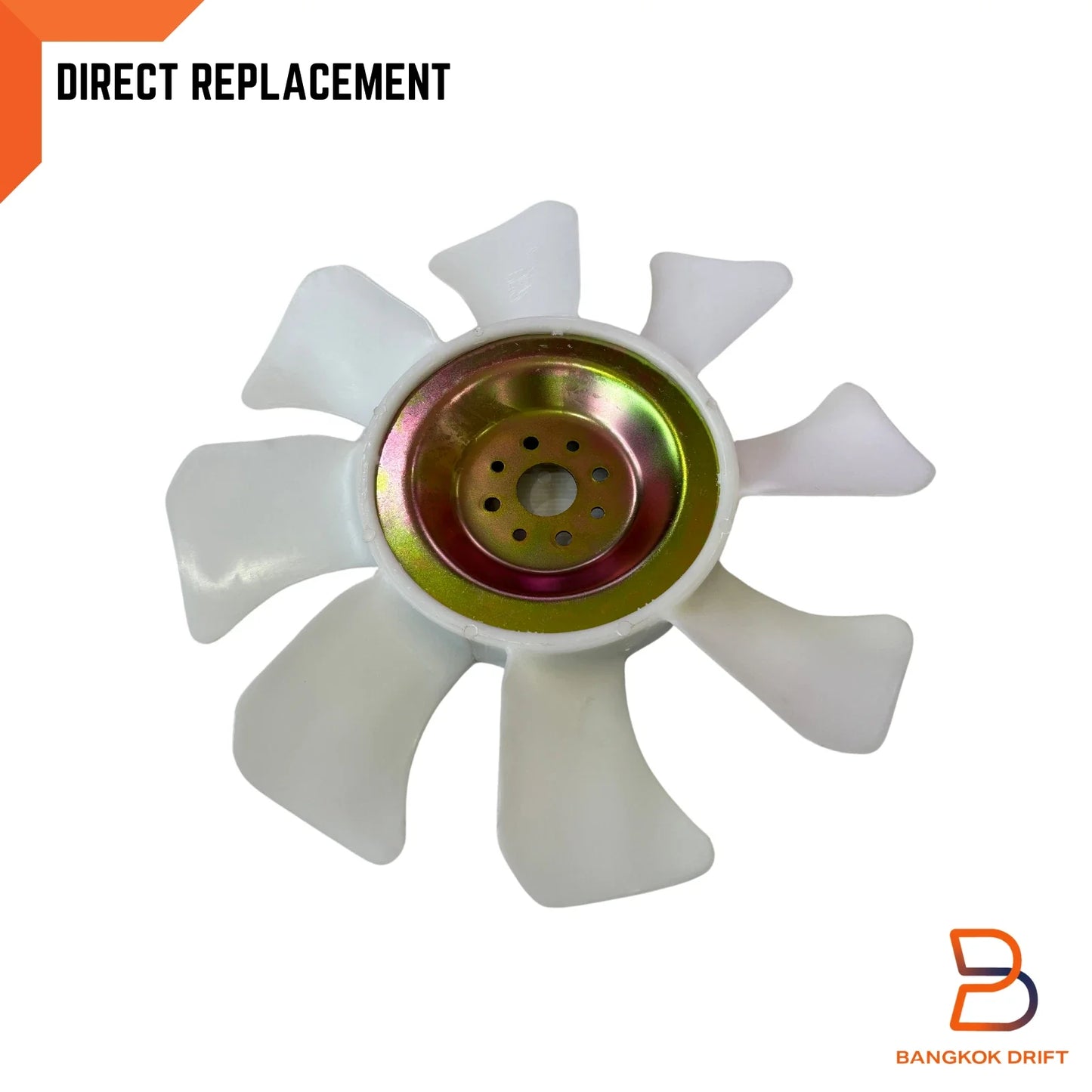 7-Blade Engine Cooling Fan for Isuzu NPR66 ELF (1985-1993)