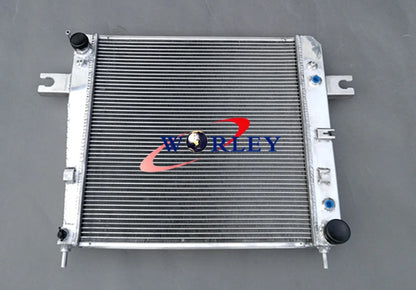 Aluminum Radiator with Fan for Jeep Cherokee Liberty KJ (2001–2008)