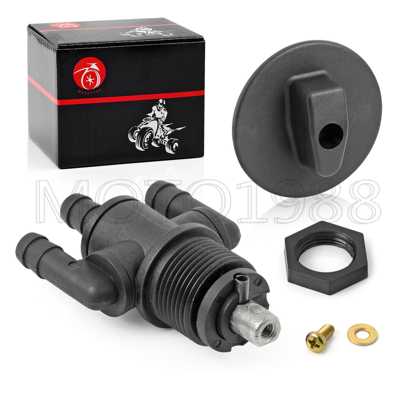 3-Way Fuel Shutoff Valve Petcock for Polaris Magnum 500 4x4 (1999)