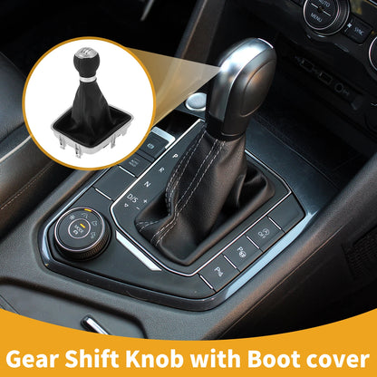 6 Speed Gear Shifter Knob with Cover No.5N0711113 for VW Sharan II (2010–2015)