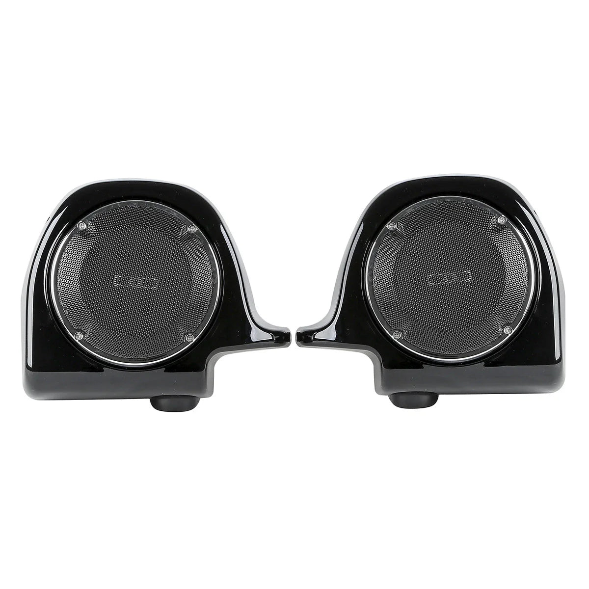 Lower Fairing 6-1/2" Speakers Grills Box Pods for Harley Touring (1988-2013)