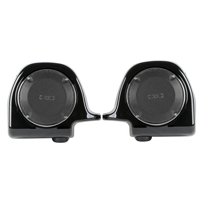 Lower Fairing 6-1/2" Speakers Grills Box Pods for Harley Touring (1988-2013)