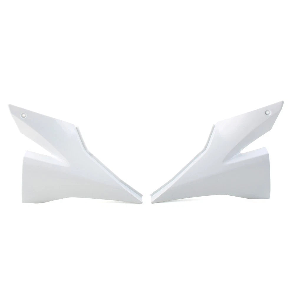 Side Tank Trim Cover Fairing Cowls for Kawasaki Ninja ZX-10R (2004–2005) White
