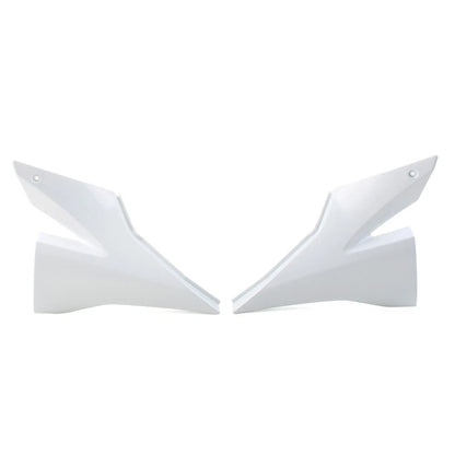 Side Tank Trim Cover Fairing Cowls for Kawasaki Ninja ZX-10R (2004–2005) White
