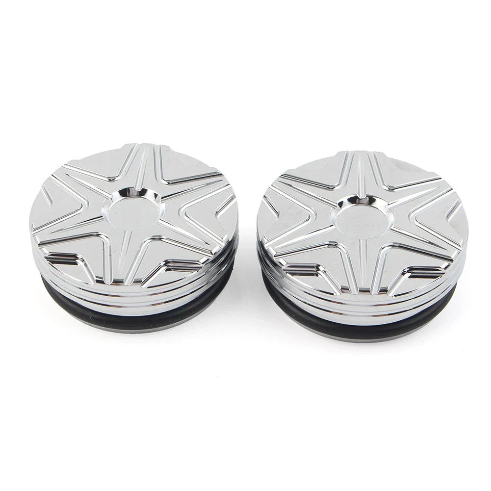 CNC Swingarm Pivot Bolt Covers for Harley V-Rod 2006-2017 ( Covers)