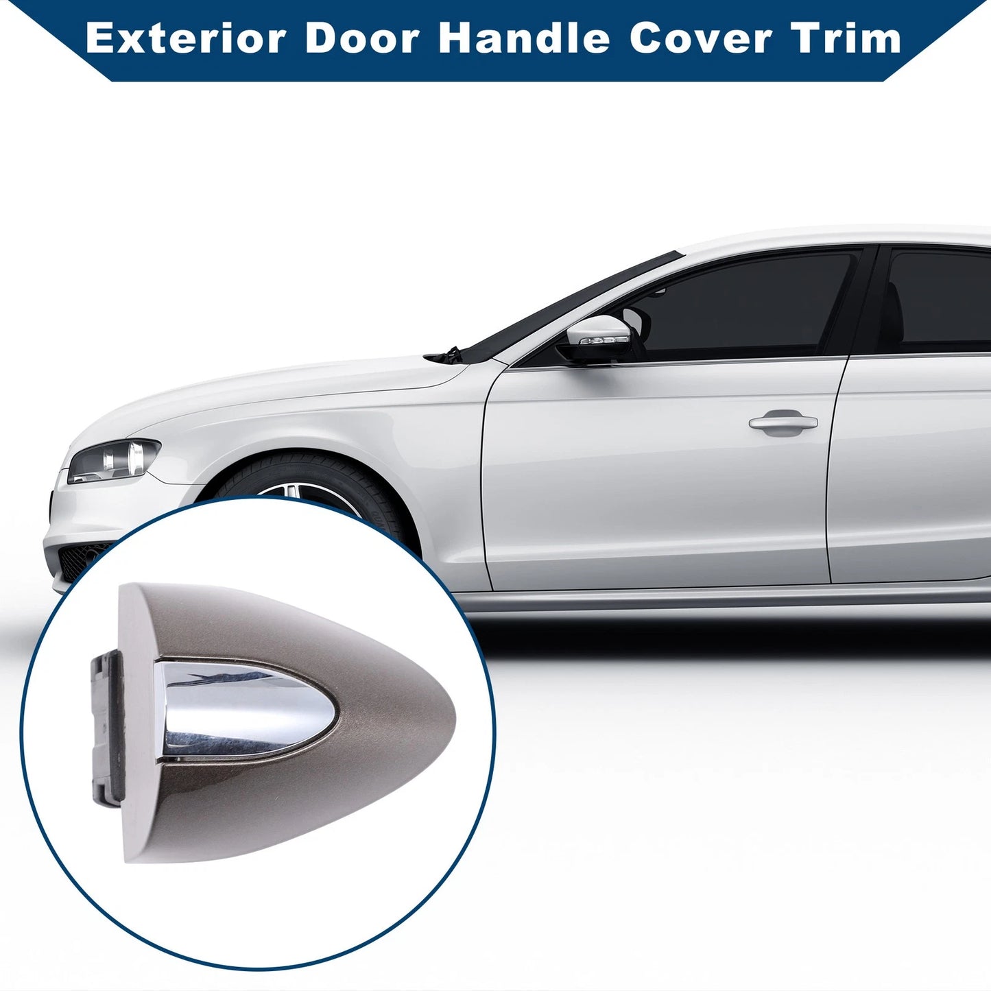 Exterior Door Handle Cover Trim for Buick LaCrosse (2017–2019) Bronze