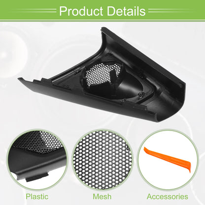 Pair A Pillar Door Tweeter Speaker Cover Trim for BMW 5 Series (2009–2016)