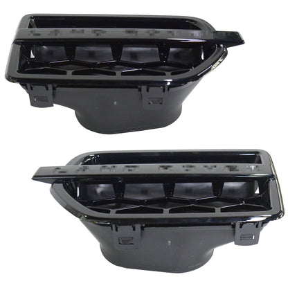 Pair Front Side Fender Air Intake Vent Grille Cover for Land Rover LR4 (2010–2016)