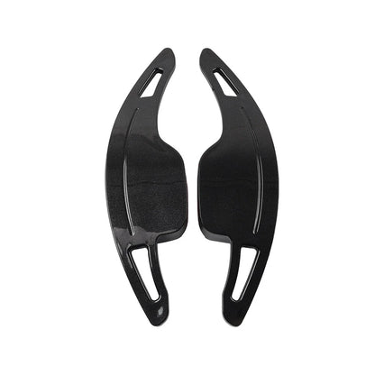 Black Steering Wheel Paddle Shifter Extensions for Chevrolet Camaro, Corvette