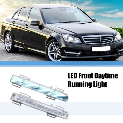 1 Pair Front LED Fog Lights A2049068900 for Mercedes-Benz E-Class (2010–2016)