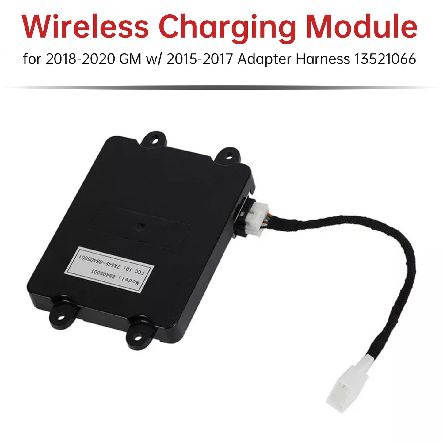 Wireless Charging Module for GM (2018–2020) with Adapter Harness