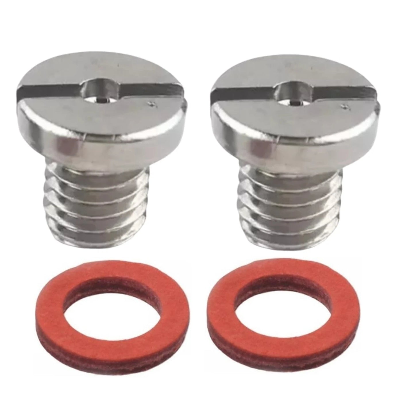2 Lower Unit Drain Screws & Gaskets for Yamaha Outboard