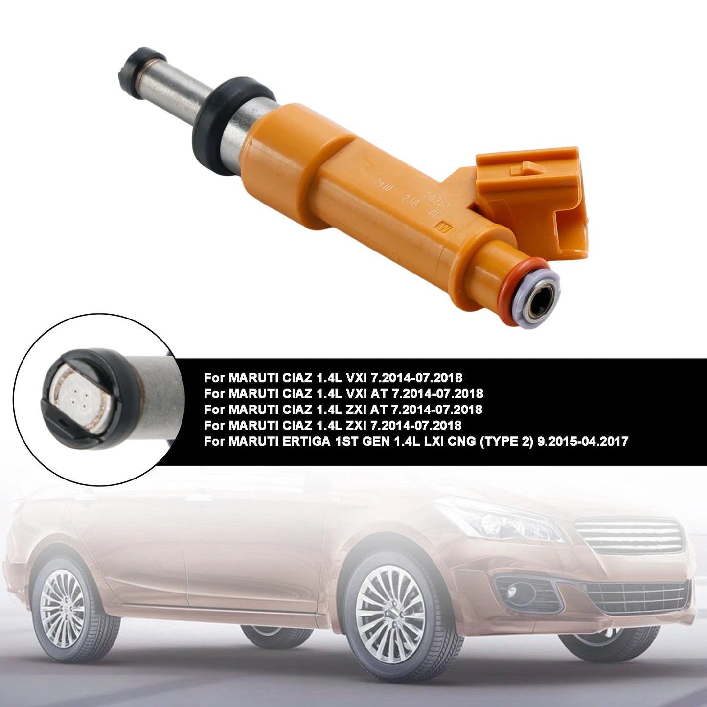 Fuel Injector 12589465 for Hummer H3, Chevrolet Trailblazer, Colorado (2005–2010)