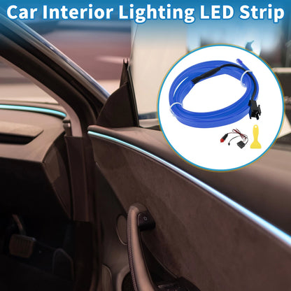 LED Strip Neon Wire Lighting for Universal Car (12V)