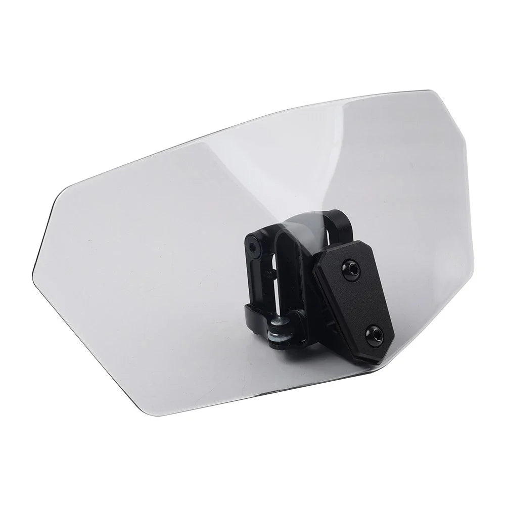 Universal Adjustable Clip-On Windshield Air Deflector for Cars