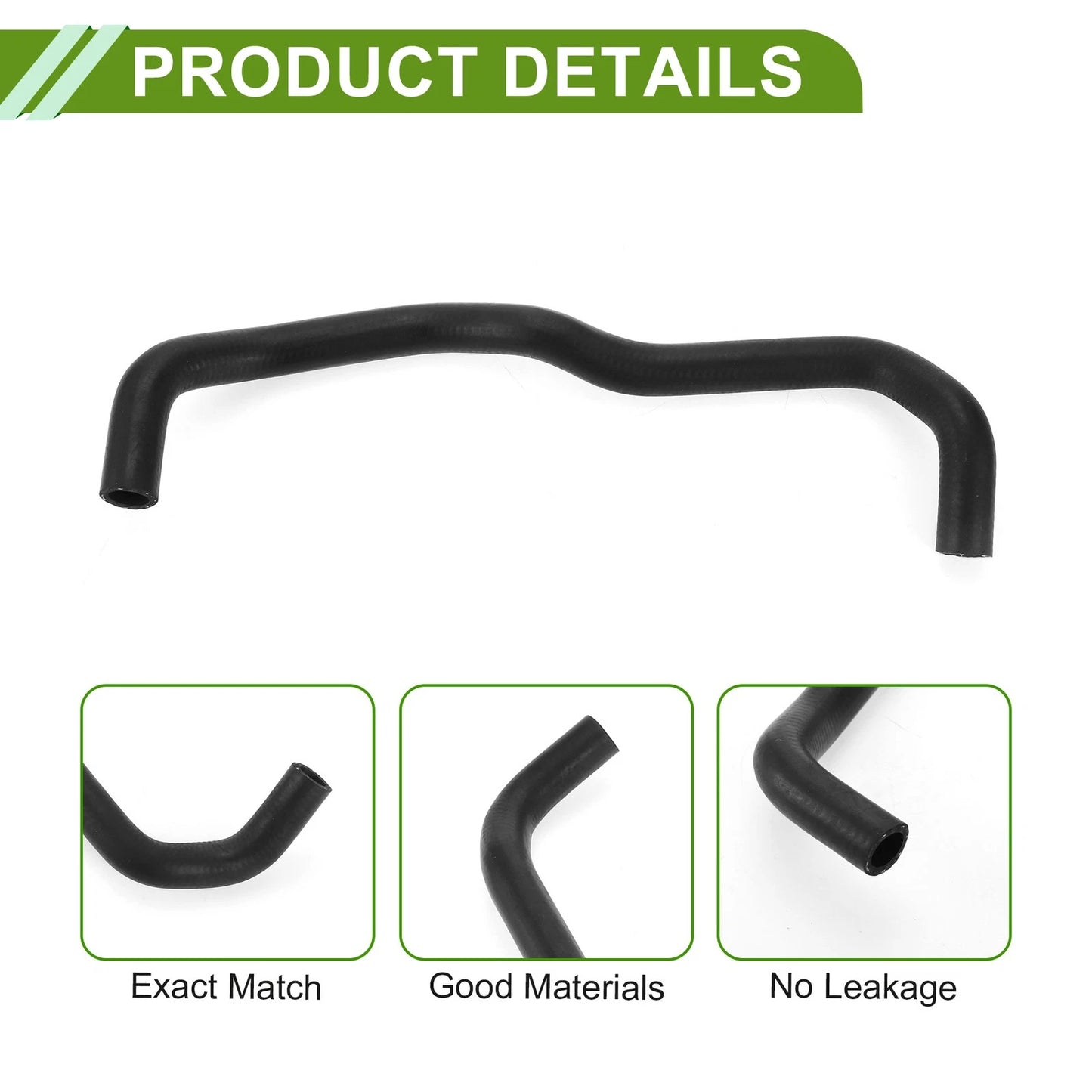 HVAC Heater Hose for Toyota Camry 3.0L (1992–1993) No. 8724533030 Rubber