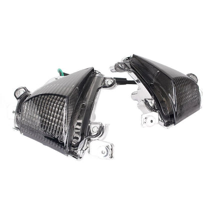 Front Turn Signal Smoke Lens Cover for Kawasaki Ninja ZX10R (2004–2005)