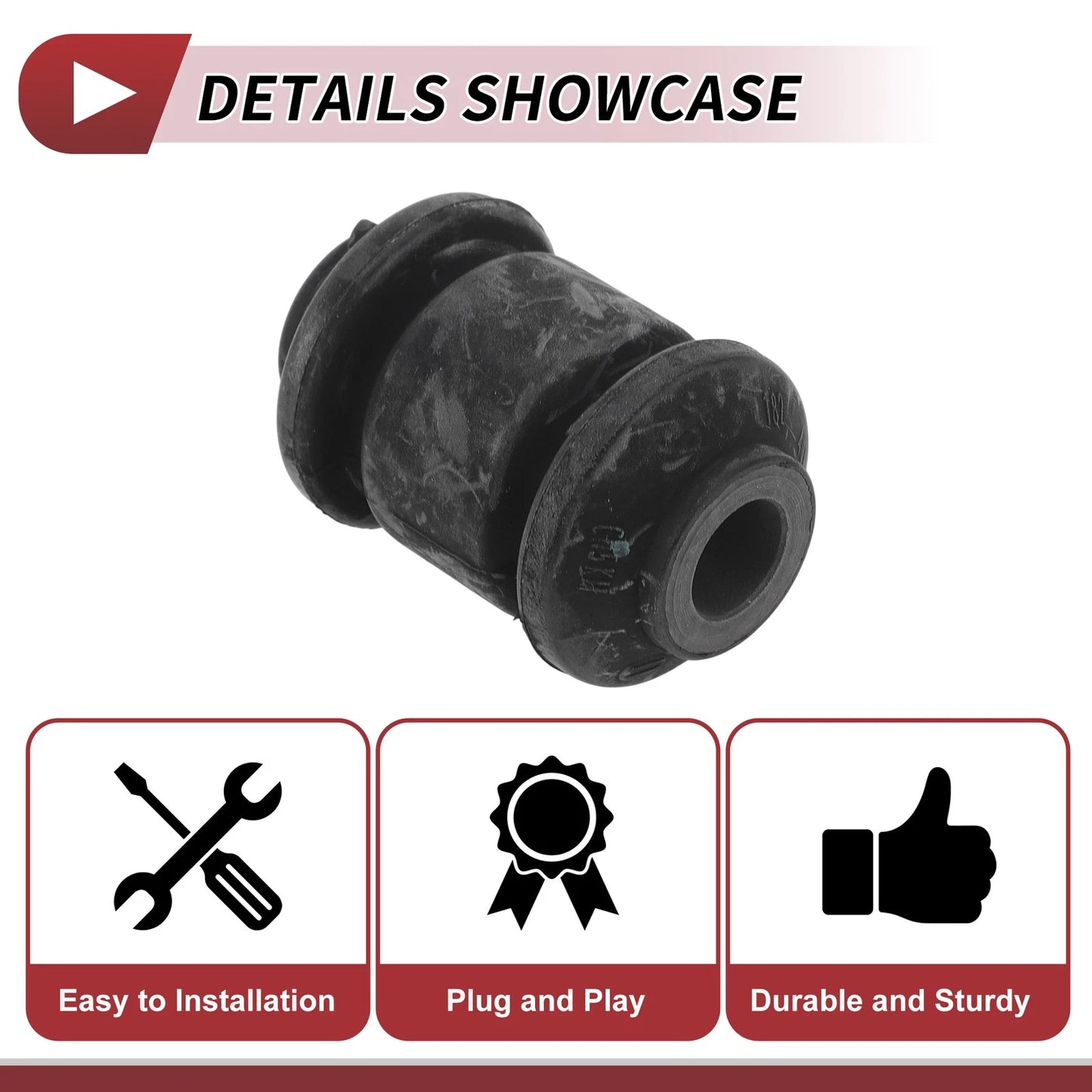 Front Control Arm Bushing No. 357407182 for VW Golf MK2 (1983–1992)