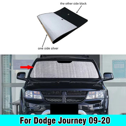 Front Windshield Privacy Sunshade for Dodge Journey (2009–2020)