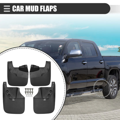 Set of 4 Mud Flaps Splash Guards for Toyota Tundra (2007–2021)