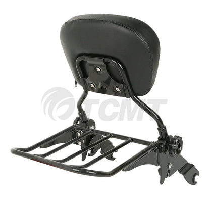 Docking Kit Luggage Rack Sissy Bar Backrest for Harley Touring (2014-2025)