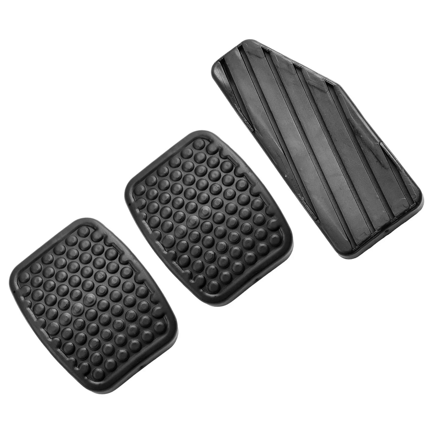 3 x Rubber Car Accelerator Pedal Foot Pedals Pad Covers for Brake Clutch
