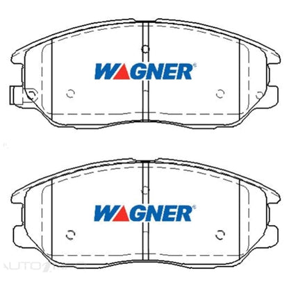 Set of 4 Front Disc Brake Pads for Hyundai Terracan (2001–2007)