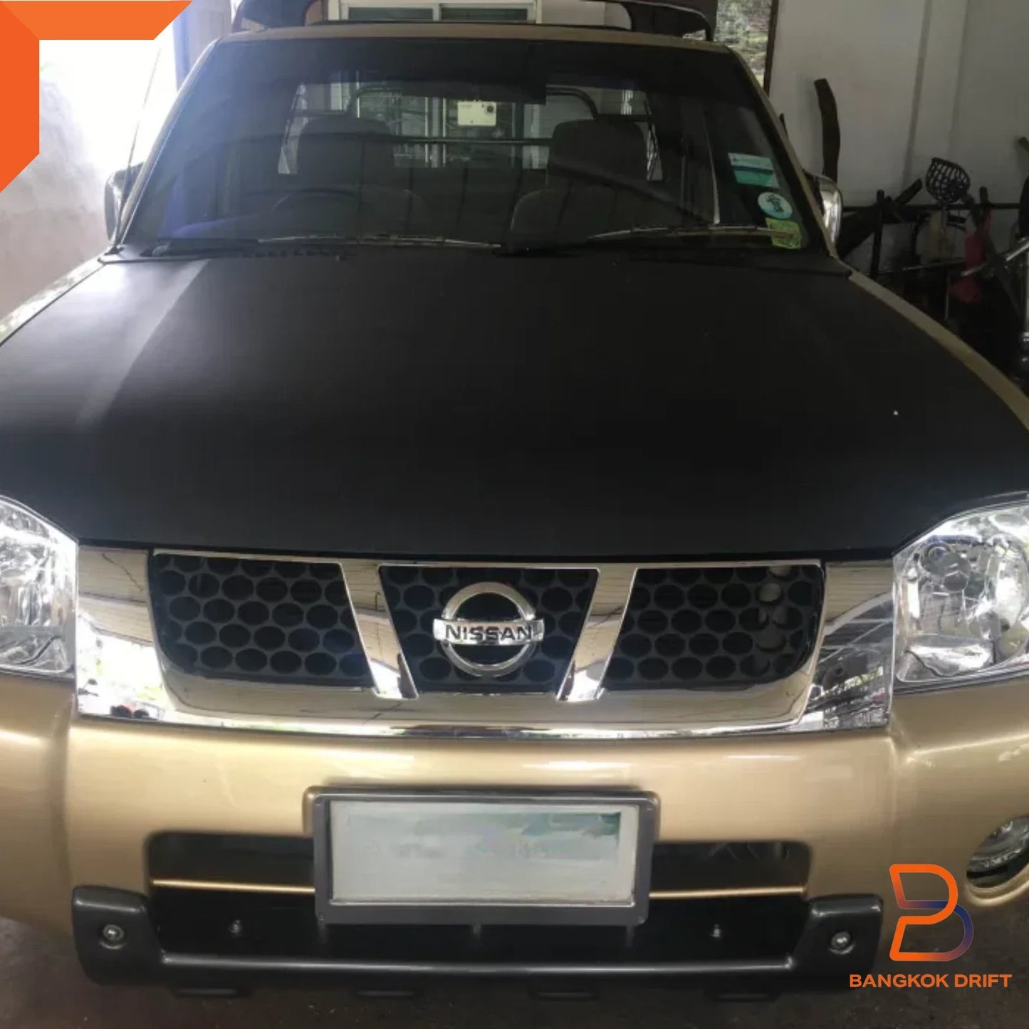 Chrome Trim Front Grille Radiator for Nissan Navara D22 (2001-2015)
