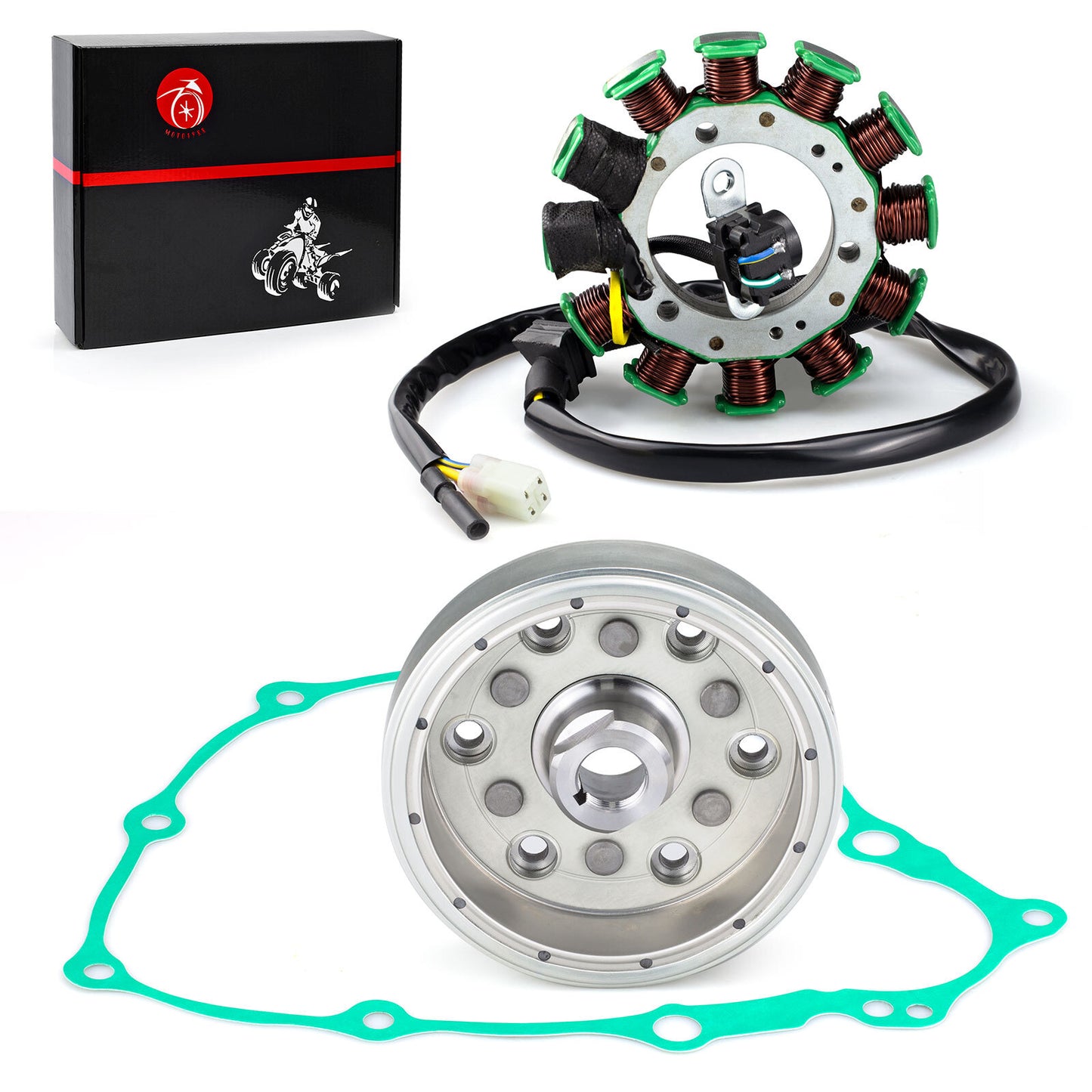 Flywheel and Stator Set for Honda TRX400EX Sportrax 400 (1999–2014)
