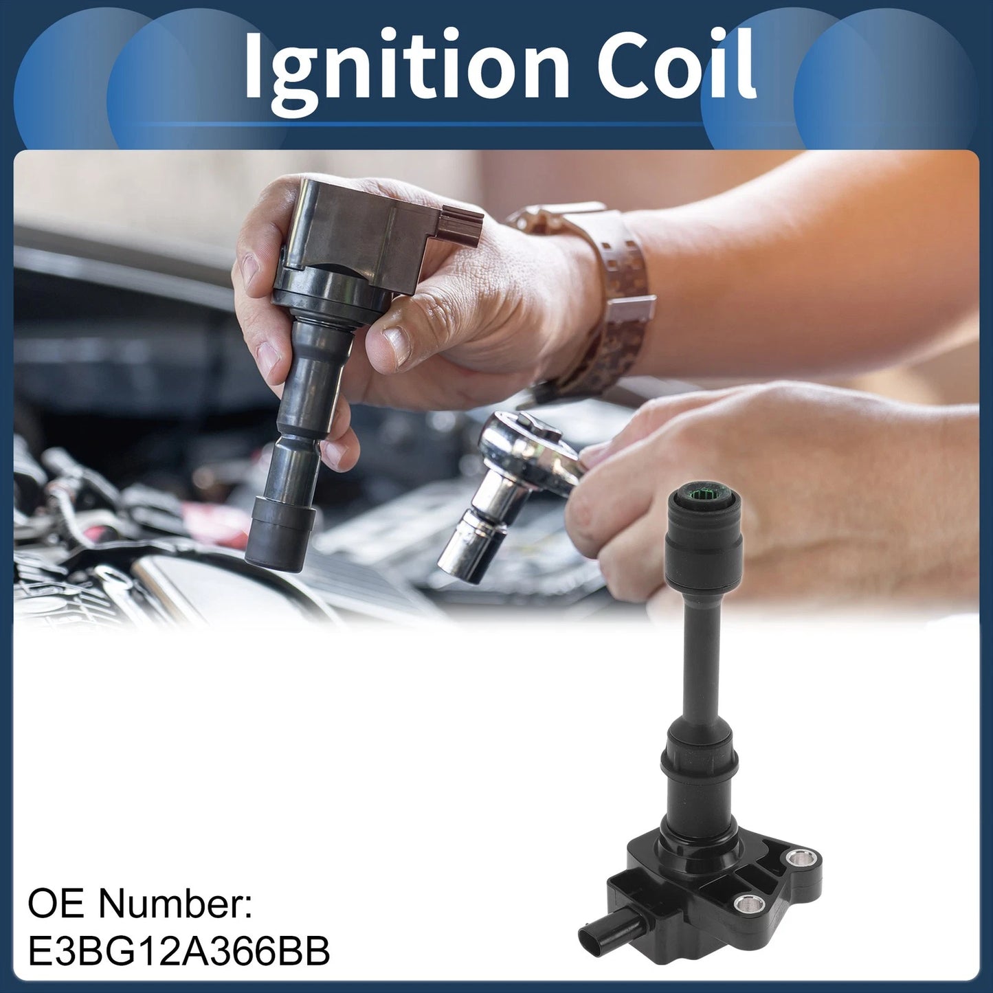 Ignition Coil Pack No.E3BG12A366BB for Ford Ka (2016–2020)