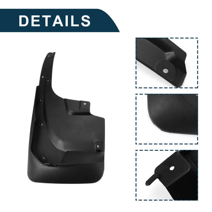Mud Flaps Splash Guards for Toyota Land Cruiser FJ200 (2010–2015)