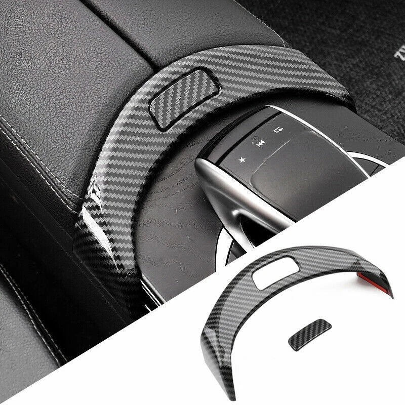Armrest Box Button Frame ABS Plastic for W205 X253 (2015–2020)