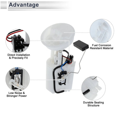 Fuel Pump Assembly for Mercedes Benz W203 C230 2.5L (2001-2007)