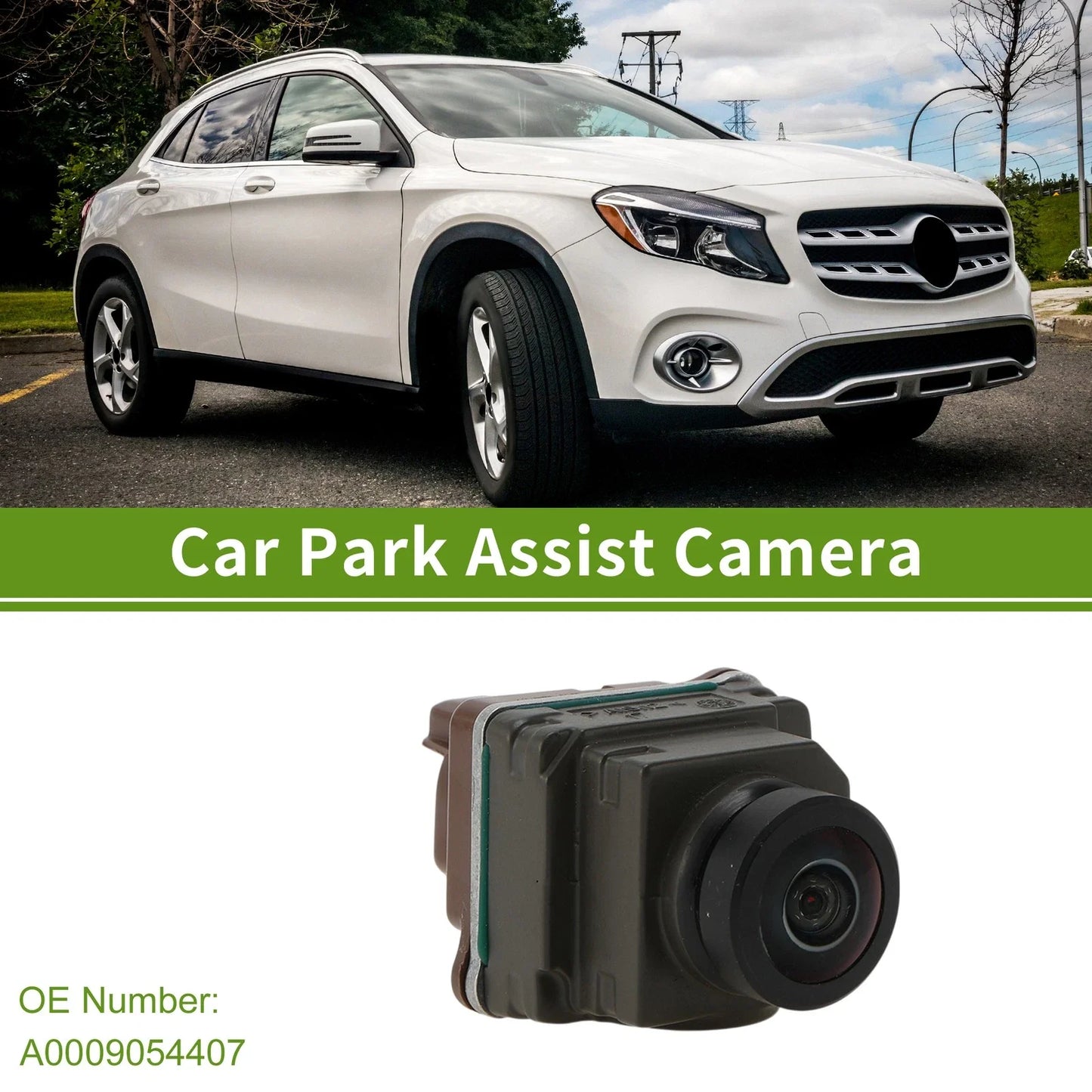 Front View Camera for Mercedes-Benz GLA250 2015-2025 (A0009054407)