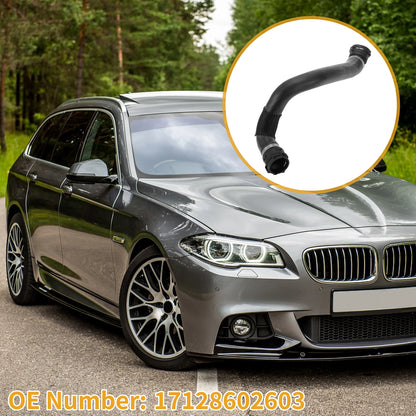 Radiator Hose for BMW 530i xDrive (2017–2020) No. 17128602603 Rubber Black