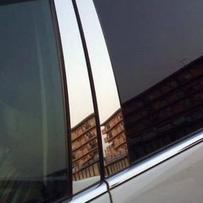 Acrylic Chrome Window Door Trim Pillar Posts Cover for LEXUS LS430 (2001–2006)
