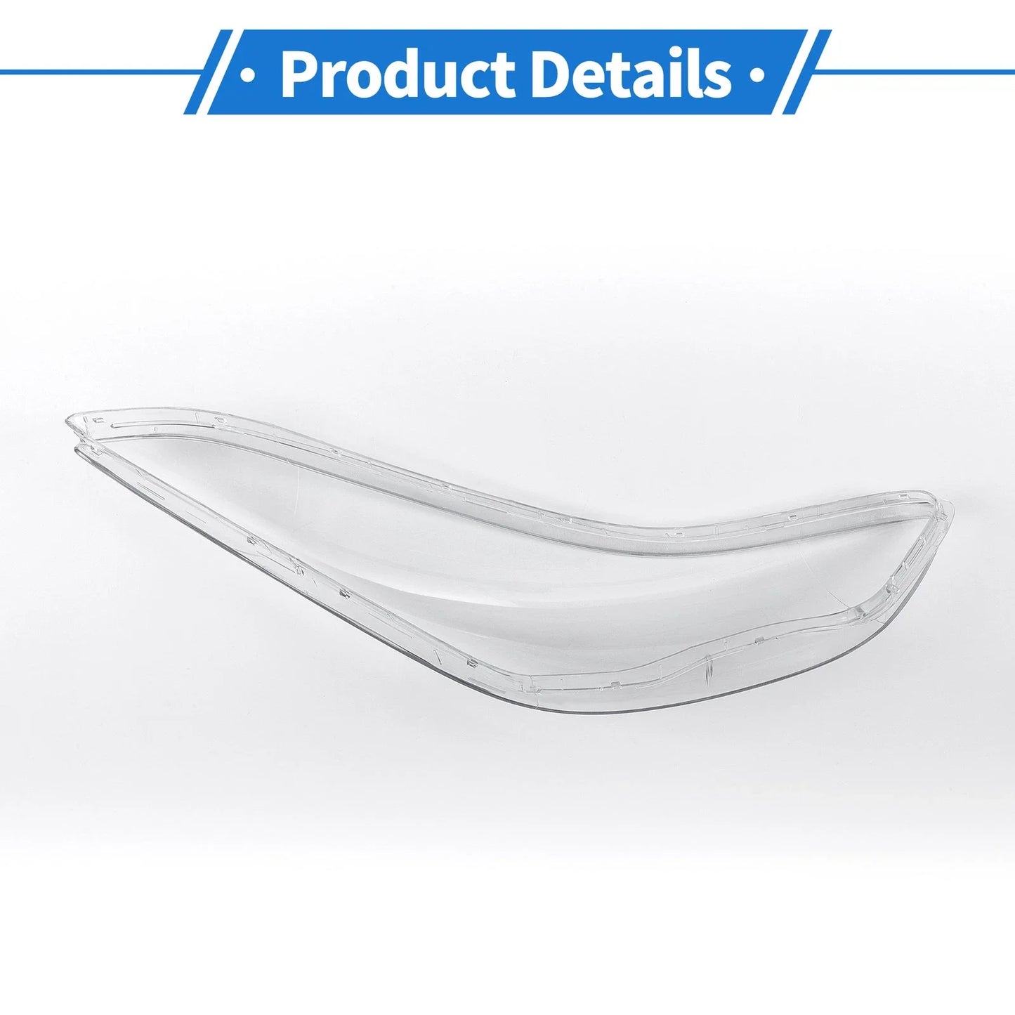 Car Front Left Headlight Lens Cover for Hyundai Elantra (2011-2016)