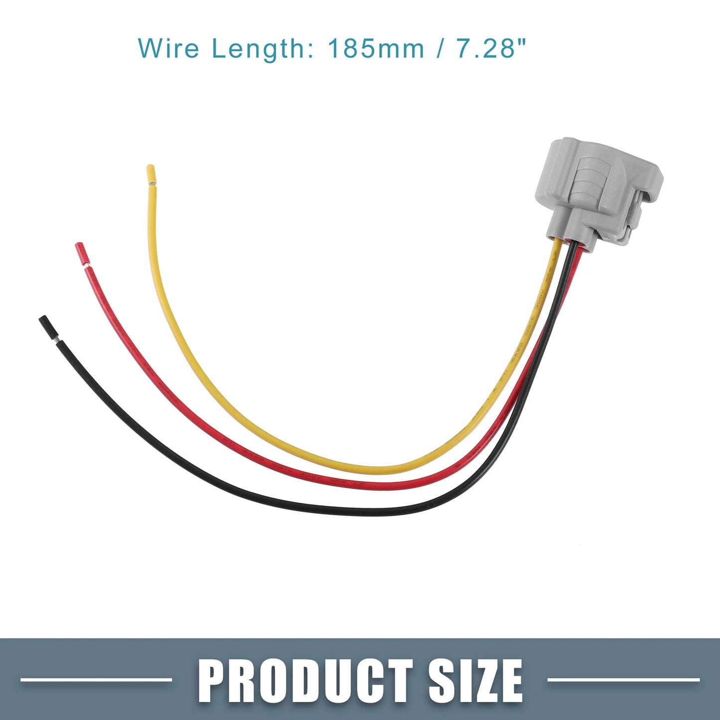 Set of 2 Turn Light Signal Plug Connector Harness 26243-5HA0A for Nissan