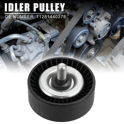 Tensioner Idler Pulley 11281440378 for BMW X3 (2003–2010)