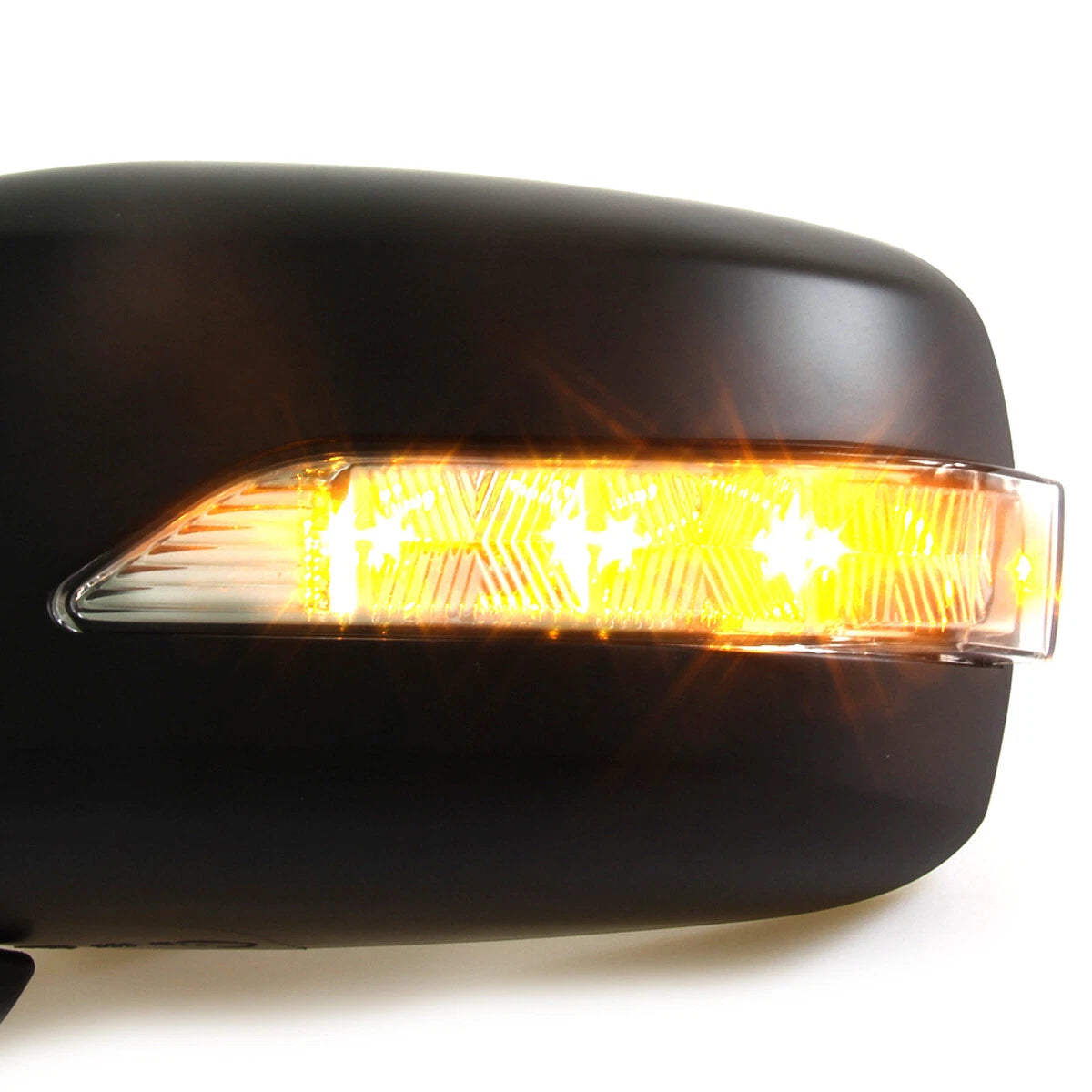 Black Electric Door Mirror w/ LED for Nissan Navara/Frontier/Pathfinder 2005-2015