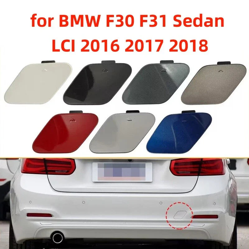 Rear Fender Towing Hook Lid Cap Cover for BMW F30/F31 Sedan LCI (2016–2018)