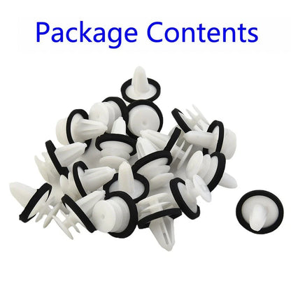 20pc Door Trim Panel Clip Plastic Clamp W/ Sealer for Ford