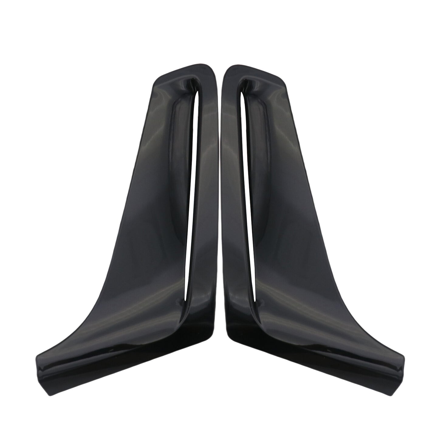 2X Glossy Black Fender Side Air Duct Molding for BMW 7-Series (2016–2019)