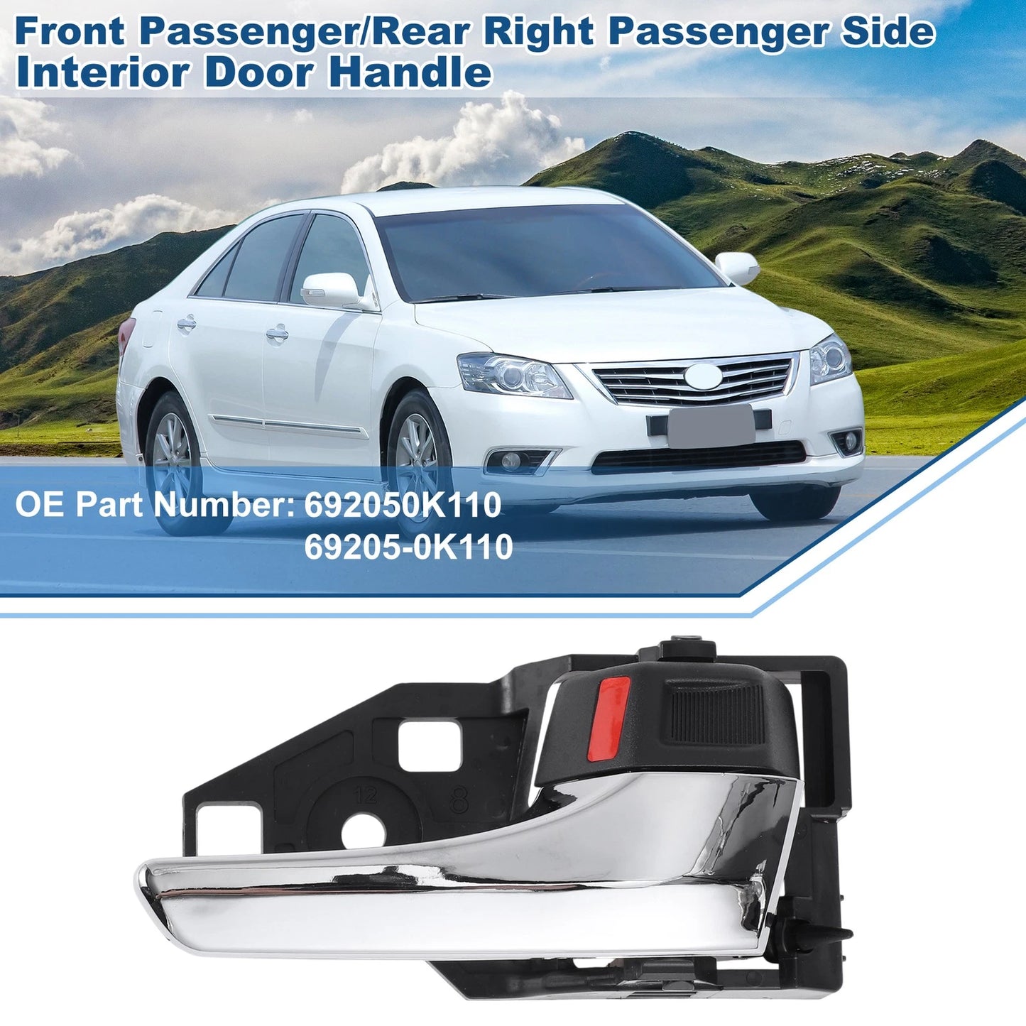 Front Driver Side Interior Door Handle for Toyota Camry (2012–2017) No. 692050K110