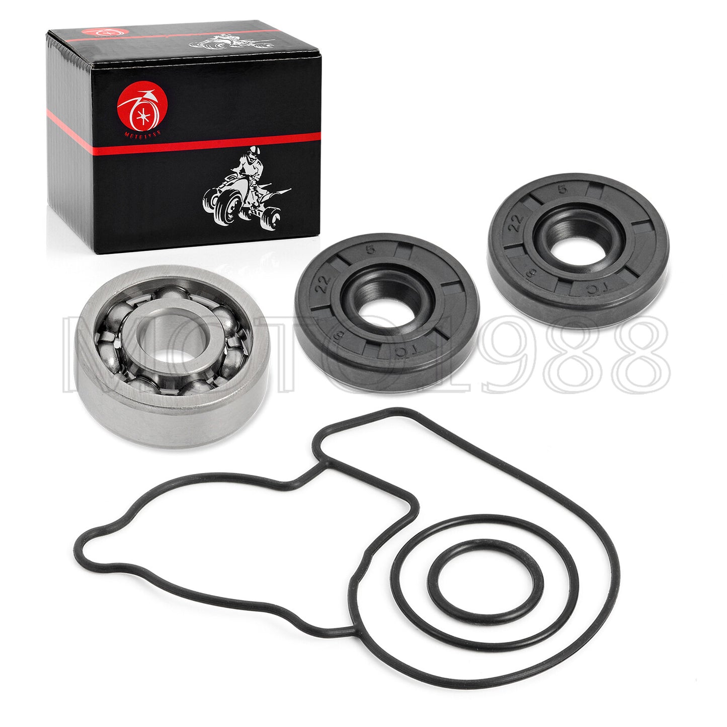 Water Pump Seal O-ring Kit for Kawasaki KX250F (2005–2019)